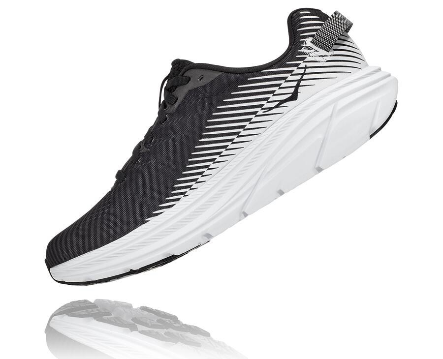 Tenis Hoka One One Feminino Pretas/Branco - Rincon 2 - 548-PBCRTD